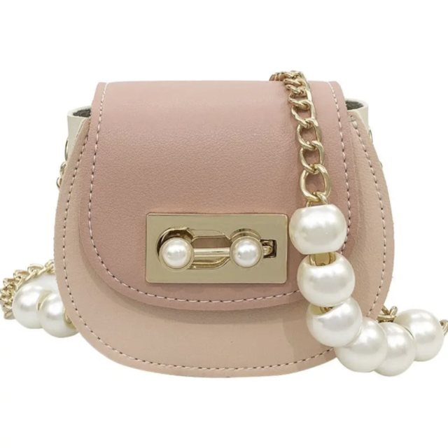 Summer Fashion Chain Mini Saddle Bag