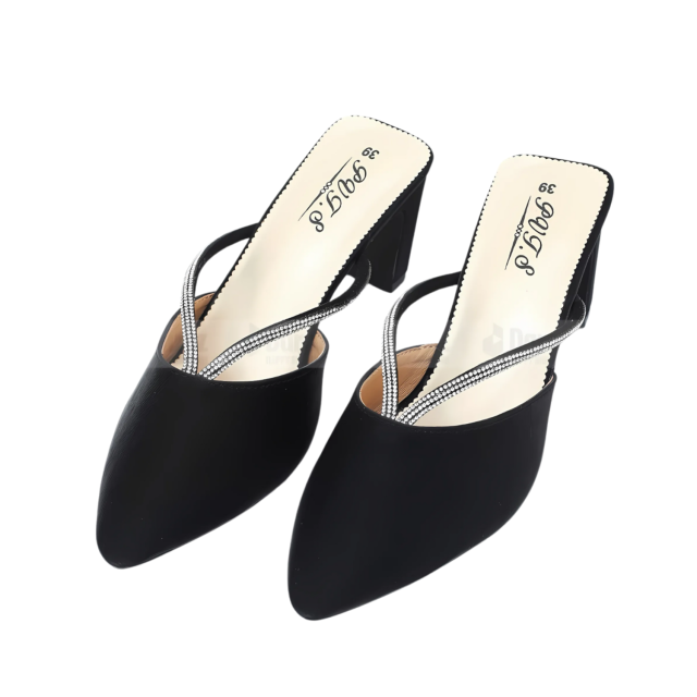 Premium Quality Women Sandals Casual Ladies Semi High Heels